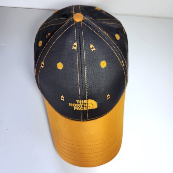 The North Face 66 Classic Tech Hat Unisex One Size Adjustable Grey and Yellow - Picture 2 of 8